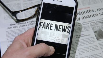 Les fausses informations ou "fake news" circulent plus rapidement sur internet que les vraies informations, selon une étude, publiée jeudi 8 mars 2018, par la revue américaine Science. (MAXPPP)