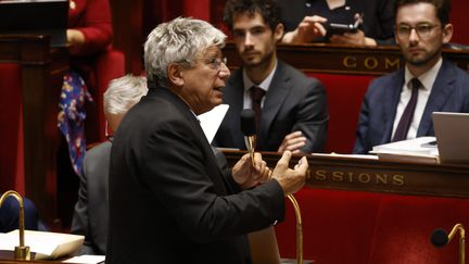 Eric Coquerel, député LFI et président de la Commission des finances, à l'Assemblée nationale en juillet 2022. (OLIVIER CORSAN / MAXPPP)