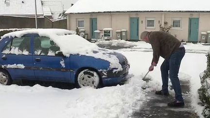 Pas-de-Calais : plus de 5 centimètres de neige à Saint-Omer