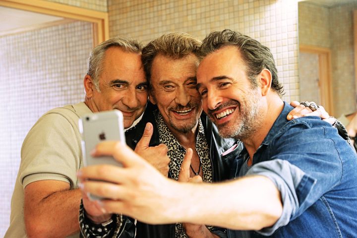 Antoine Duléry, Johnny Hallyday et Jean Dujardin dans "Chacun sa vie" de Claude Lelouch
 (Metropolitan FilmExport)