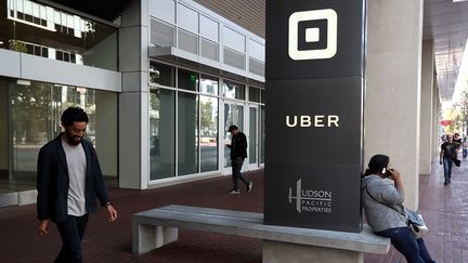 Siége d'Uber à San Fransisco (Californie). (JUSTIN SULLIVAN / GETTY IMAGES NORTH AMERICA)