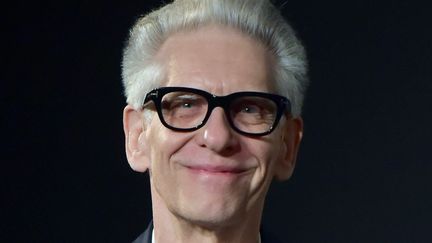 David Cronenberg au festival de film policier de Beaune, le 6 avril 2018
 (Franck Castel / MaxPPP)