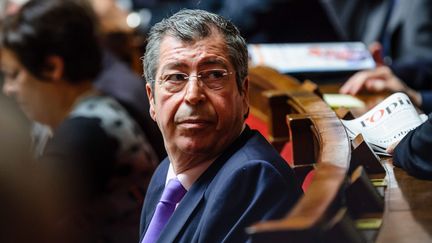 Patrick&nbsp;Balkany, d&eacute;put&eacute;-maire UMP de Levallois-Perret (Hauts-de-Seine), le 15 octobre 2013 &agrave; l'Assembl&eacute;e nationale, &agrave; Paris. (  MAXPPP)