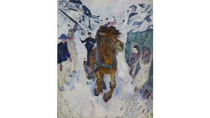 Cheval au galop, 1910-1912
 (© Munch Museum / Munch-Ellingsen Group / BONO 2011 © Adagp, Paris 2011)