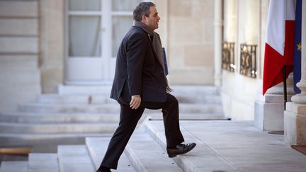 Xavier Bertrand &agrave; l'Elys&eacute;e, le 18 janvier 2012. (LIONEL BONAVENTURE / AFP)