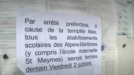 Tempête Alex : en vigilance rouge, les Alpes-Maritimes ont fermé leurs écoles et coupé leurs transports