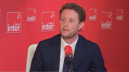 Clément Beaune, ministre délégué chargé des Transports était invité sur France Inter vendredi 28 juillet. (CAPTURE D'ECRAN / FRANCE INTER)