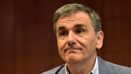 &nbsp; (Le ministre des Finances grec, Euclide Tsakalotos va rentrer chez lui avec un accord © REUTERS / Eric Vidal)