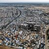 Des tentes de Palestiniens déplacés à Rafah, dans le sud de la bande de Gaza, le 31 décembre 2023. (MAHMUD HAMS / AFP)