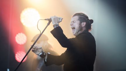 Jay Buchanan, chanteur des Rival Sons, juin 2017
 (FREDRIK SANDBERG / TT NEWS AGENCY / TT NEWS AGENCY/AFP)