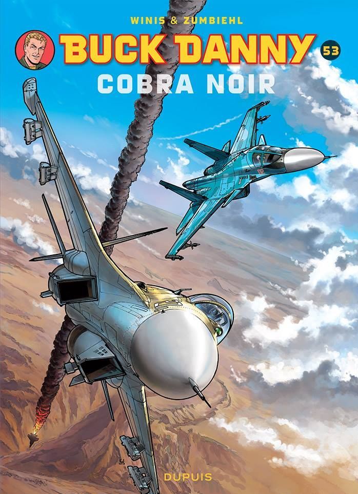 La couverture de "'Cobra noir"
 (Francis Winnis/Editions Dupuis)