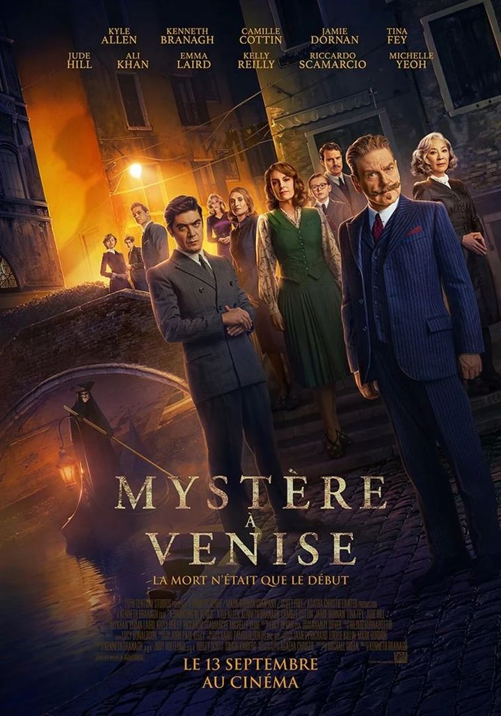 L'affiche de "Mystère à Venise" de Kenneth Branagh (2023). (THE WALT DISNEY COMPANY FRANCE)