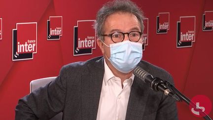 Martin Hirsch,&nbsp;directeur général de l'Assistance publique - Hôpitaux de Paris, le 9 novembre 2020. (FRANCEINTER / RADIOFRANCE)