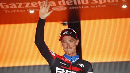 Deuxième victoire sur la Vuelta 2018 pour Rohan Dennis (LUK BENIES / AFP)