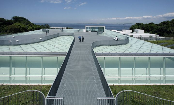 Le musée des Arts de Yokosuka, Japon, dessiné par Riken Yamamoto. (TOMIO OHASHI / AP / SIPA)