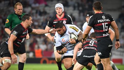 Bordeaux-Bègles va tenter de renverser Toulouse samedi, à l'image de son pilier Ben Tameifuna le 19 juin en demi-finale du Top 14. (DENIS CHARLET / AFP)