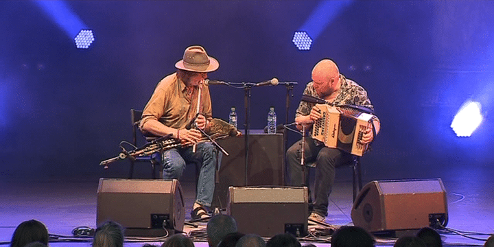 Paddy Keenan et David Munelly
 (France 3 / culturebox / capture d&#039;écran)