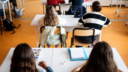 Postes vacants et mise en place difficile des groupes de besoins, le SNPDEN dresse un bilan de la rentrée dans les collèges et les lycées dans son enquête. (GUILLAUME SALIGOT / OUEST-FRANCE / MAXPPP)