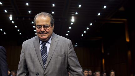 &nbsp; (Le juge conservateur de la Cour suprême des Etats-Unis, Antonin Scalia, (ici en 2011)est décédé samedi à 79 ans © MaxPPP)