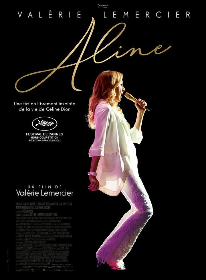 The poster"Aline" by Céline Dion (2021).  (GAUMONT DISTRIBUTION)