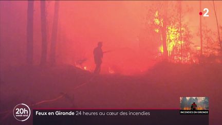 VIDEO. Incendies en Gironde : 24 heures auprès des pompiers mobilisés