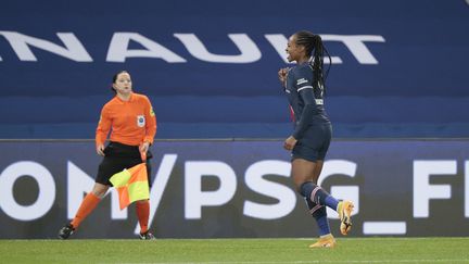 Marie-Antoinette Katoto, attaquante du Paris Saint Germain.  (STEPHANE ALLAMAN / STEPHANE ALLAMAN)