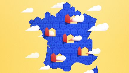 La France compterait plus de&nbsp;7 millions de passoires thermiques. (JEREMIE LUCIANI / FRANCEINFO)