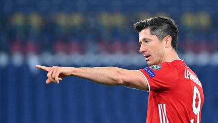 Robert Lewandowki a encore réalisé un grand match avec le Bayern (ALBERTO PIZZOLI / AFP)