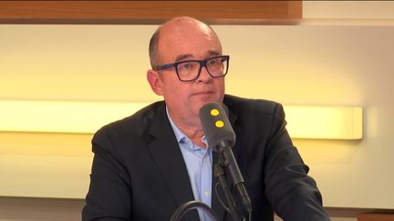 Régis Lebrun, directeur général de Fleury Michon, invité de l'Interview éco sur franceinfo.&nbsp; (FRANCEINFO / RADIOFRANCE)