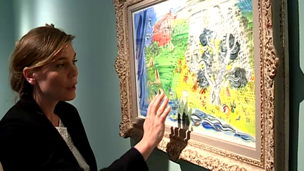 Lauren Laz, la directrice du musée Angladon - Collection Jacques Doucet évoque le travail pictural de Dufy, tout en finesse et en légèreté.
 (France 3 Culturebox)