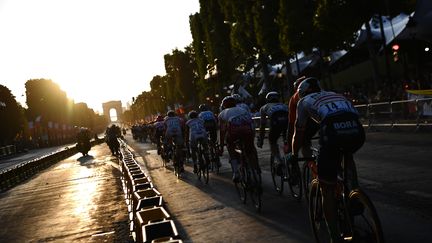 L'arrivée du Tour de France 2019 à Paris, le 28 juillet. (JEFF PACHOUD / AFP)