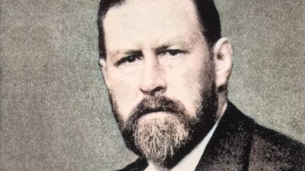 Bram Stoker (1847 - 1912), romancier et auteur de nouvelles irlandais, célèbre pour son roman gothique "Dracula", publié en 1897. (ARY EVANS / SIPA)