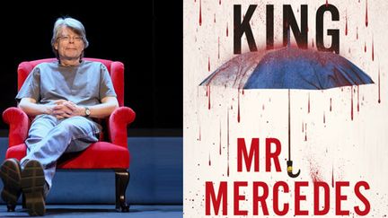 Stephen King signe "Mr. Mercedes", premier tome d'une trilogie policière
 (TIBOUL/MAXPPP, FRANCE)