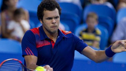 Le Français Jo-Wilfried Tsonga (TONY ASHBY / AFP)