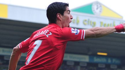 L'attaquant de Liverpool Luis Suarez