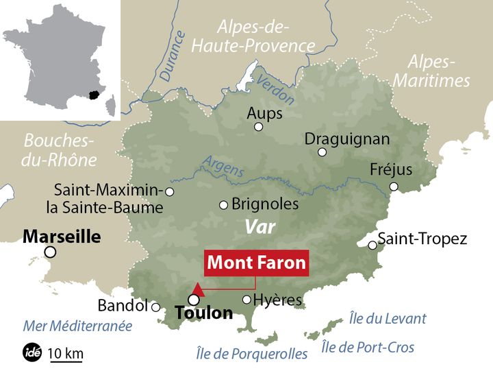 &nbsp; (Infographie Mont Faron)