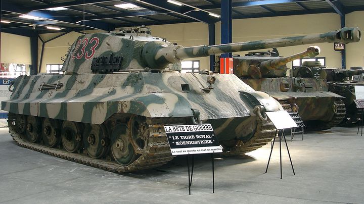 Un Panzer Tigre Royal au mus&eacute;e des Blind&eacute;s de Saumur (Maine-et-Loire). (PENCROFF / FLICKR)