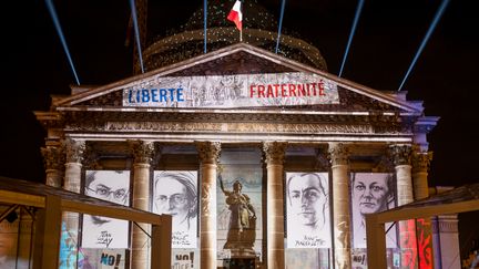 Germaine Tillion, Geneviève de Gaulle-Anthonioz, Pierre Brossolette et Jean Zay rentrent au Panthéon - Paris - 27 mai 2015 (YANN CARADEC)