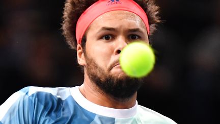 Le Français Jo-Wilfried Tsonga concentré (MUSTAFA YALCIN / ANADOLU AGENCY)