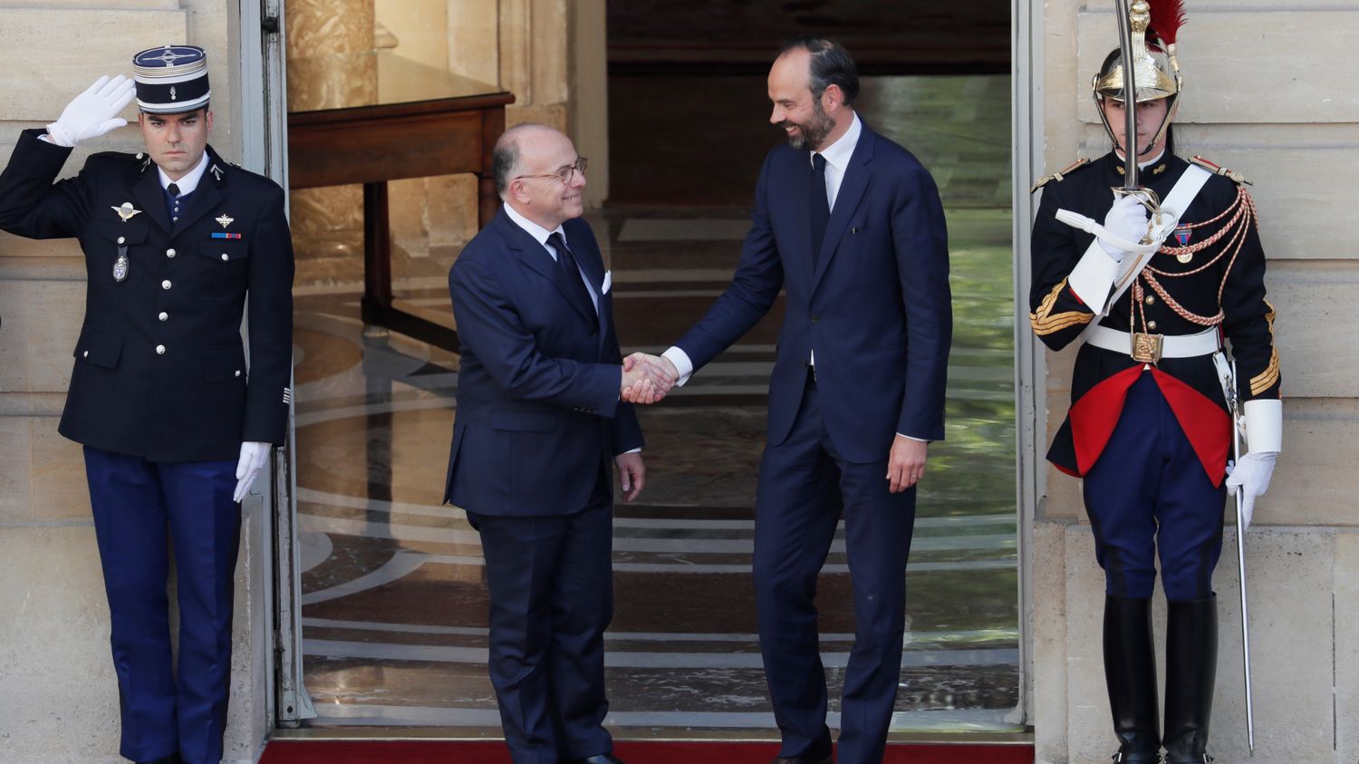 Premier ministre Édouard Philippe s'installe à Matignon