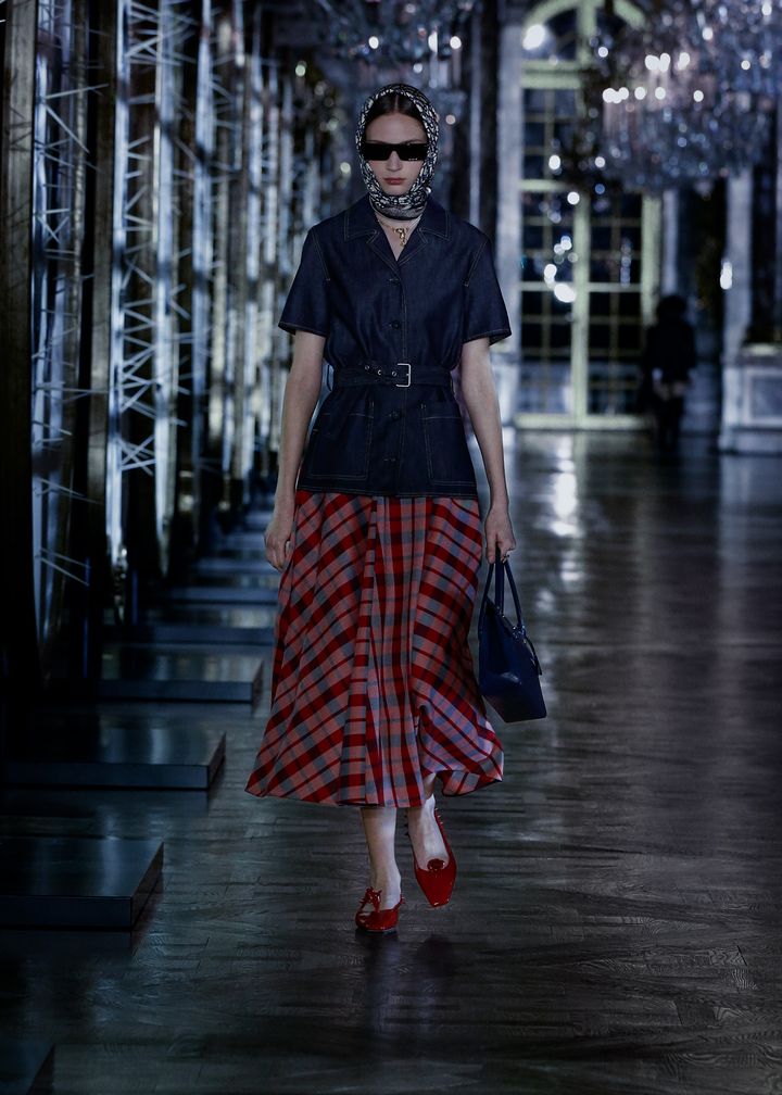 Dior automne-hiver 2021-22 à la Paris Fashion Week, le 8 mars 2021 (LUDWIG BONNET-JAVA)