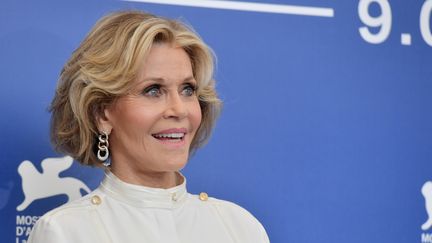 Jane Fonda au festival du film de Venise (Italie), le 1er septembre 2017. (TIZIANA FABI / AFP)