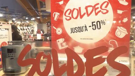 Soldes d'hiver : coup d'envoi ce mercredi pour quatre semaines de promotions (France 2)