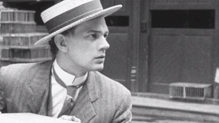 L'acteur Joseph Cotten dans le film d'Orson Welles "Too Much Johnson" daté de 1938.
 (George Eastman House)