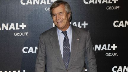 Vincent Bolloré arrive au gala du Groupe Canal +, le 3 février 2016, à Paris. (GEOFFROY VAN DER HASSELT / AFP)