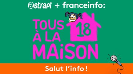 Nouvel épisode de&nbsp;notre émission spéciale "Tous à la maison" du podcast Salut l'info !, à retrouver du lundi au vendredi sur la radio franceinfo à 15h21, 19h51 et 22h51. (ASTRAPI / BAYARD PRESSE)