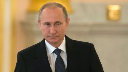 Vladimir Poutine, le 28 mai 2015, &agrave; Moscou en Russie. (SERGEY GUNEEV / RIA NOVOSTI)