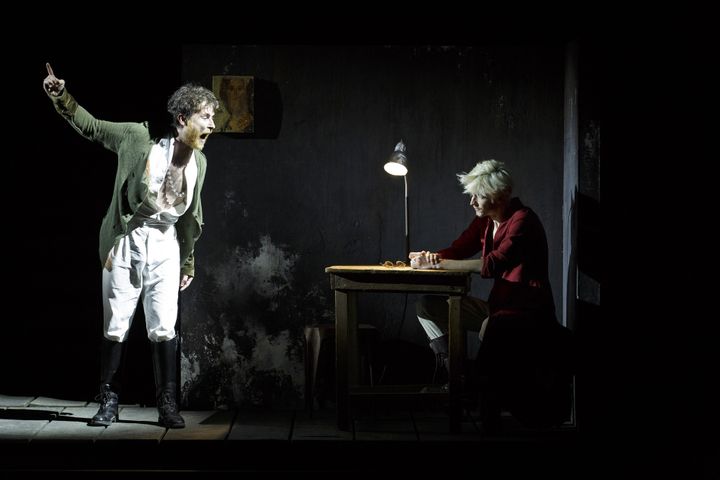 Geoffroy Rondeau (Ivan Karamazov) et François Deblock (Alexeï Karamazov)
 (Christophe Raynaud de Lage/Festival d&#039;Avignon)