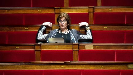 Marie-Christine Verdier-Jouclas, le 13 mars 2018 à l'Assemblée nationale, à Paris. (CHRISTOPHE MORIN / MAXPPP)