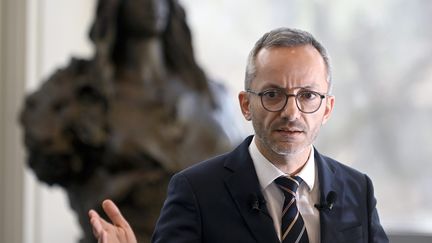 Sébastien Vincini, président du Conseil départemental de Haute-Garonne, décembre 2022. (REMY GABALDA / MAXPPP)